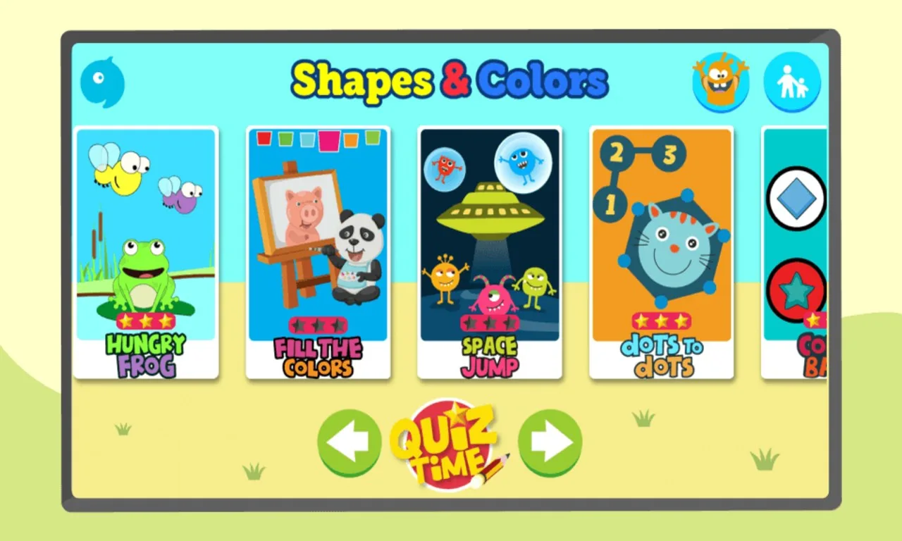 Preescolar Niño Formas y Color screenshot 1