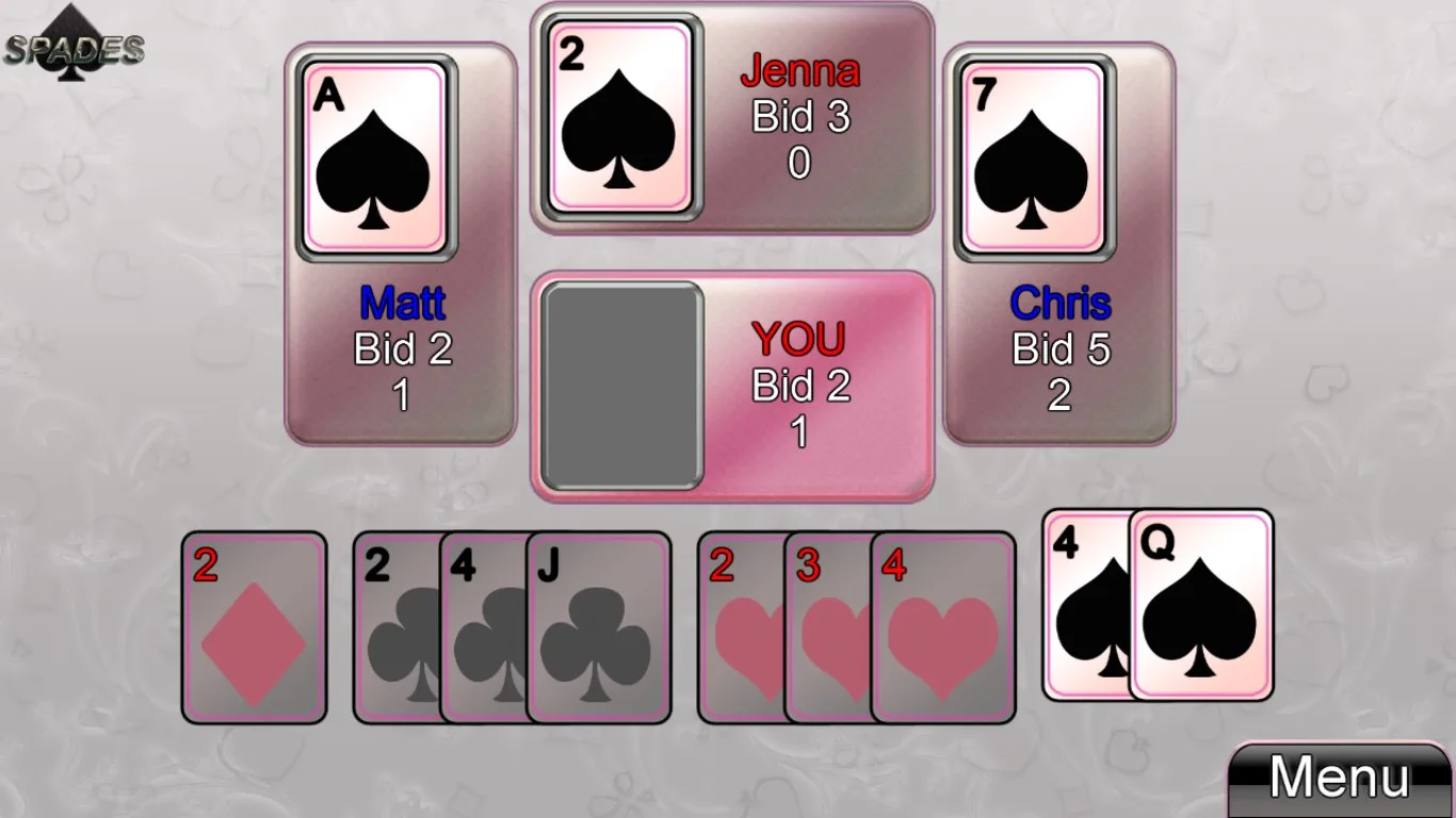 Spades! screenshot 2