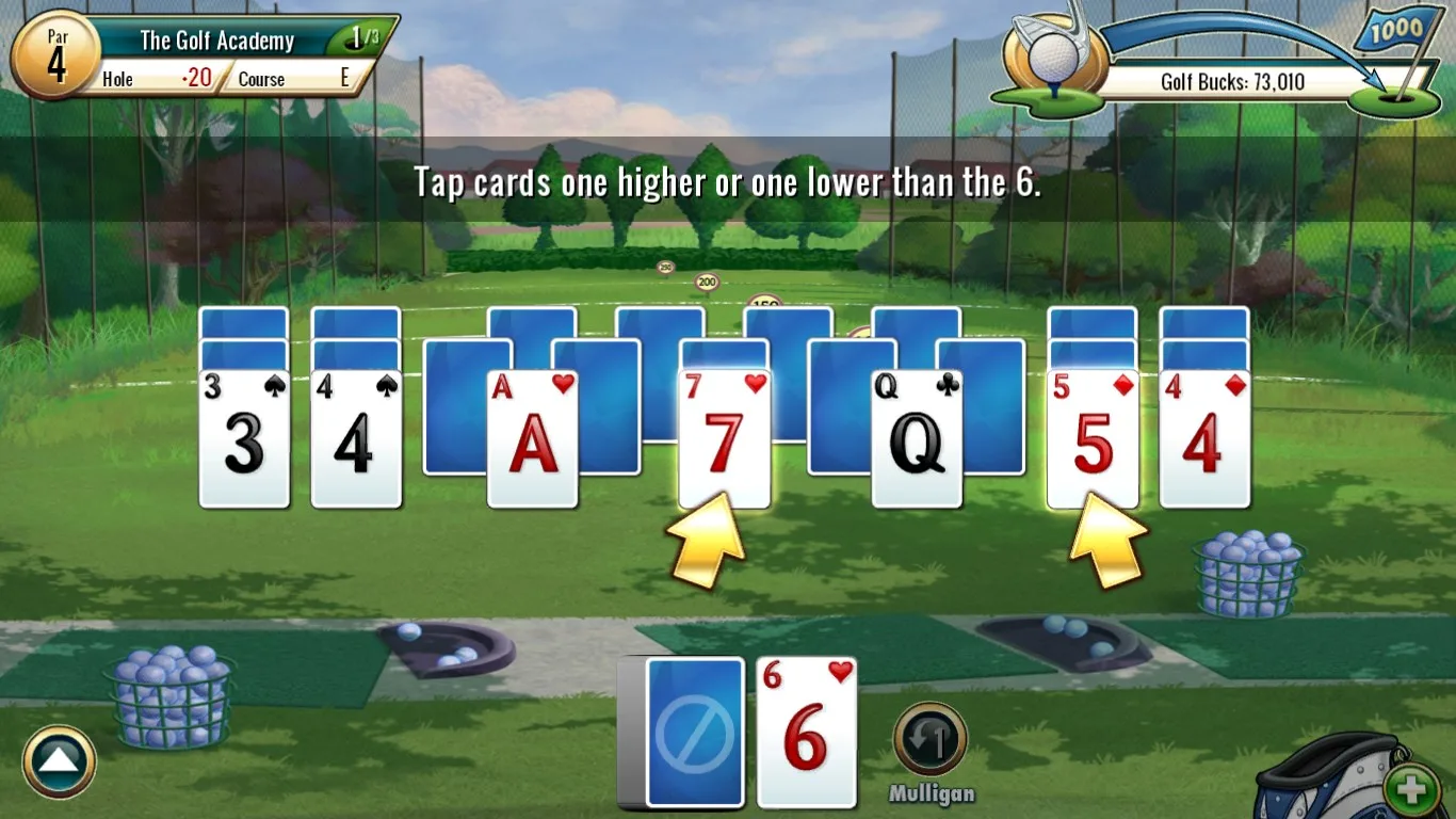 Fairway Solitaire by Big Fish screenshot 1