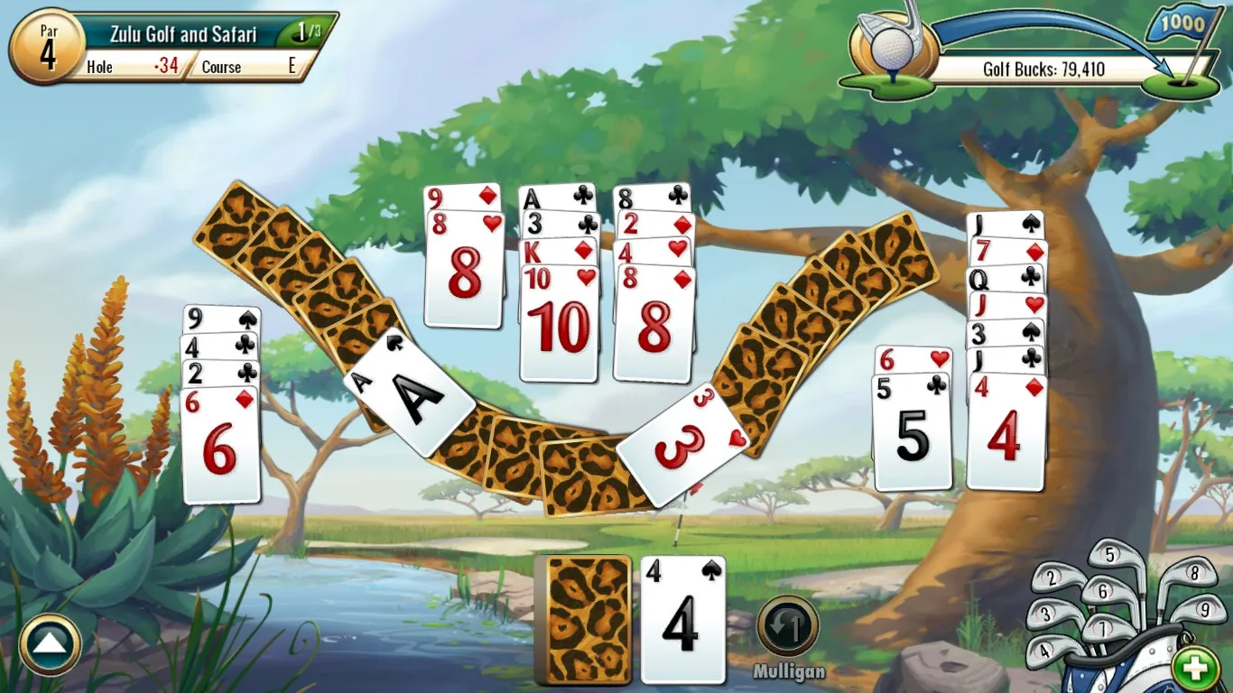 Fairway Solitaire by Big Fish screenshot 3