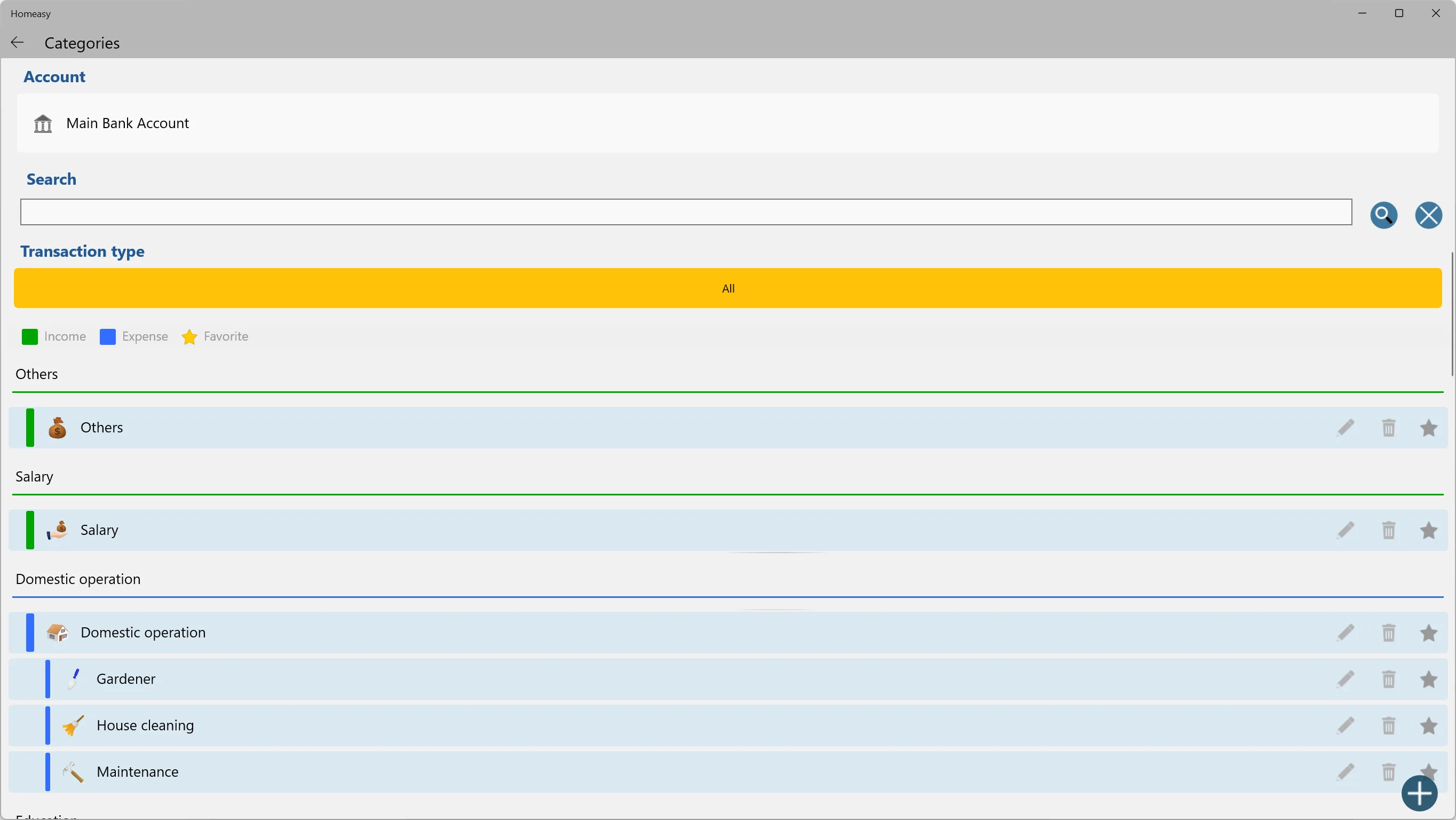 Homeasy - Контроль затрат и бюджетирование screenshot 4