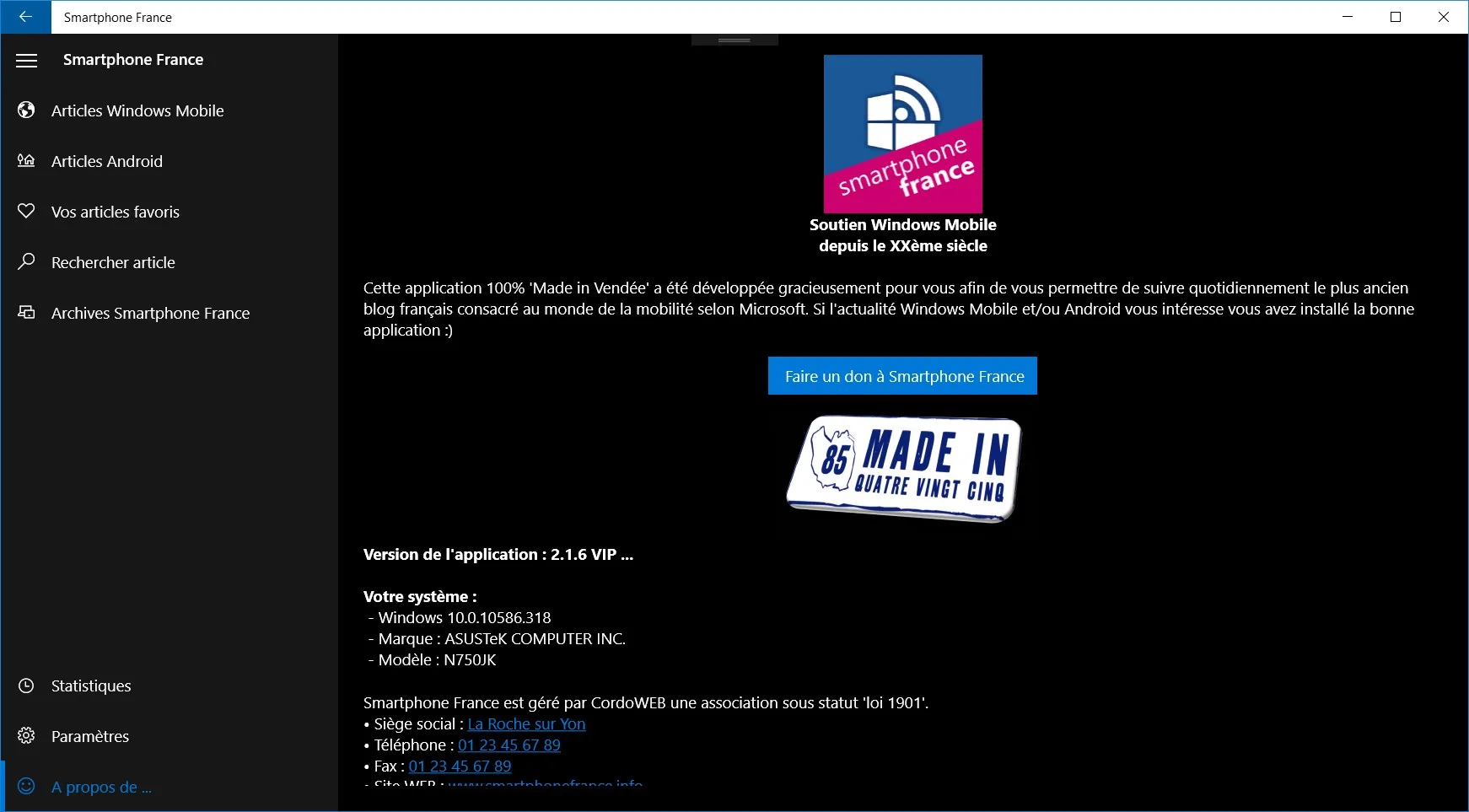 Smartphone France screenshot 4