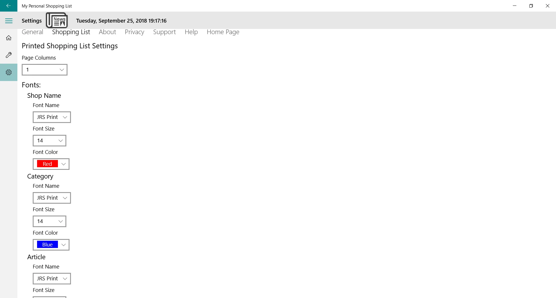 My Personal Shopping List screenshot 4
