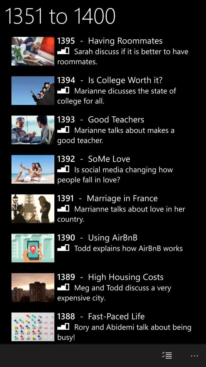 Elllo English learning screenshot 3