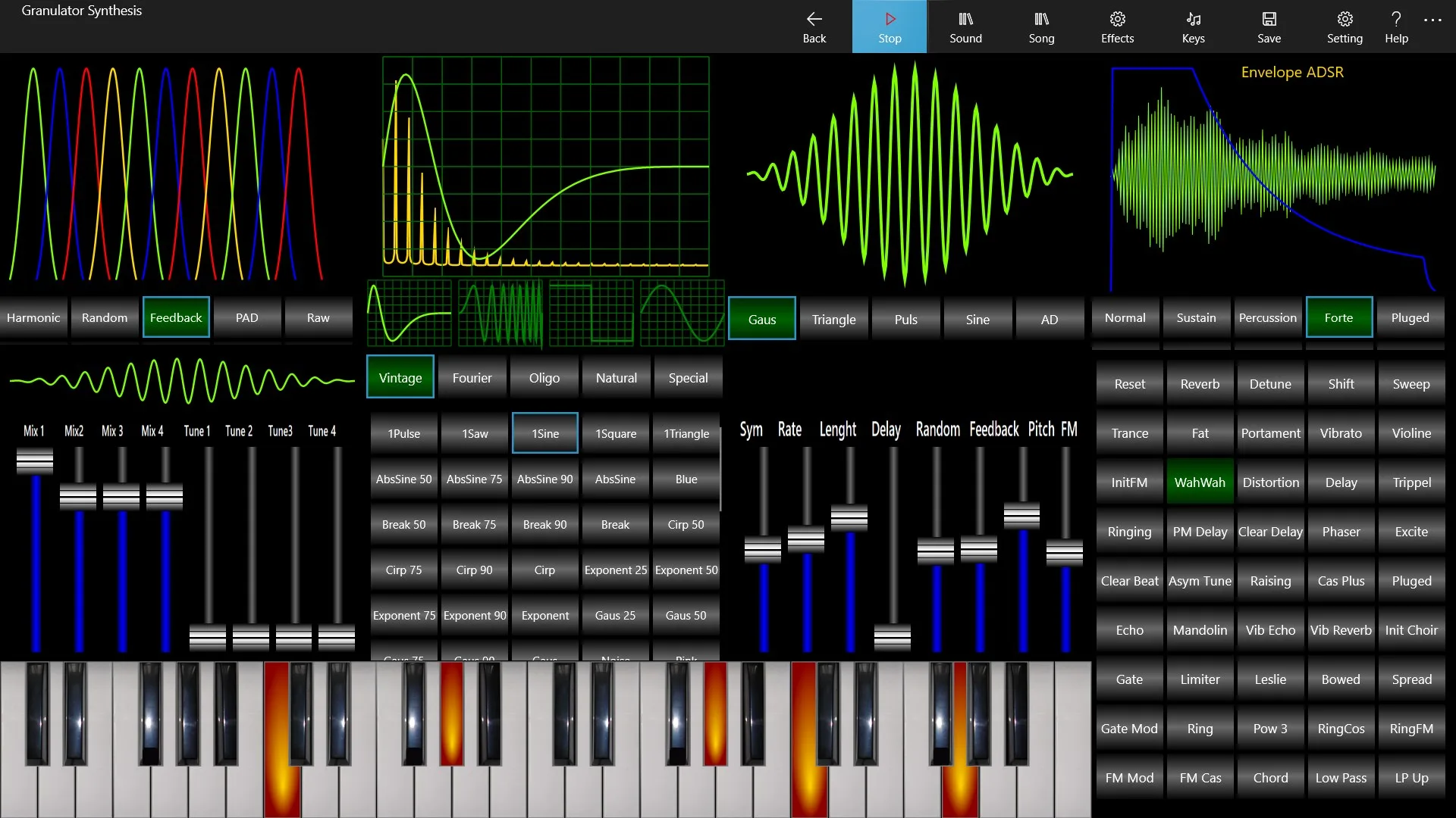 Synthesizer Keyboard screenshot 3