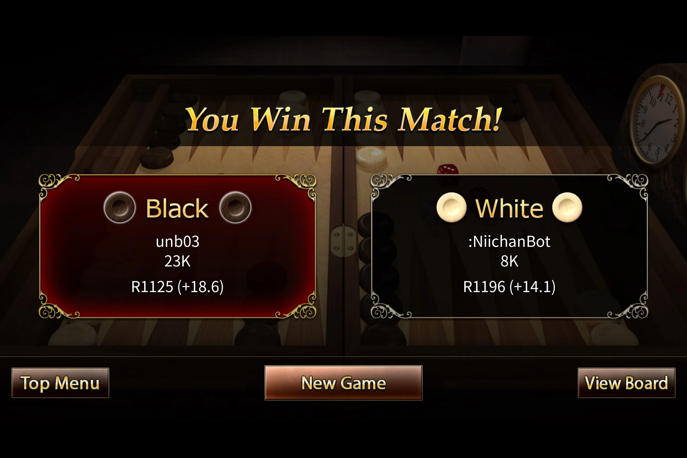 The Backgammon screenshot 2
