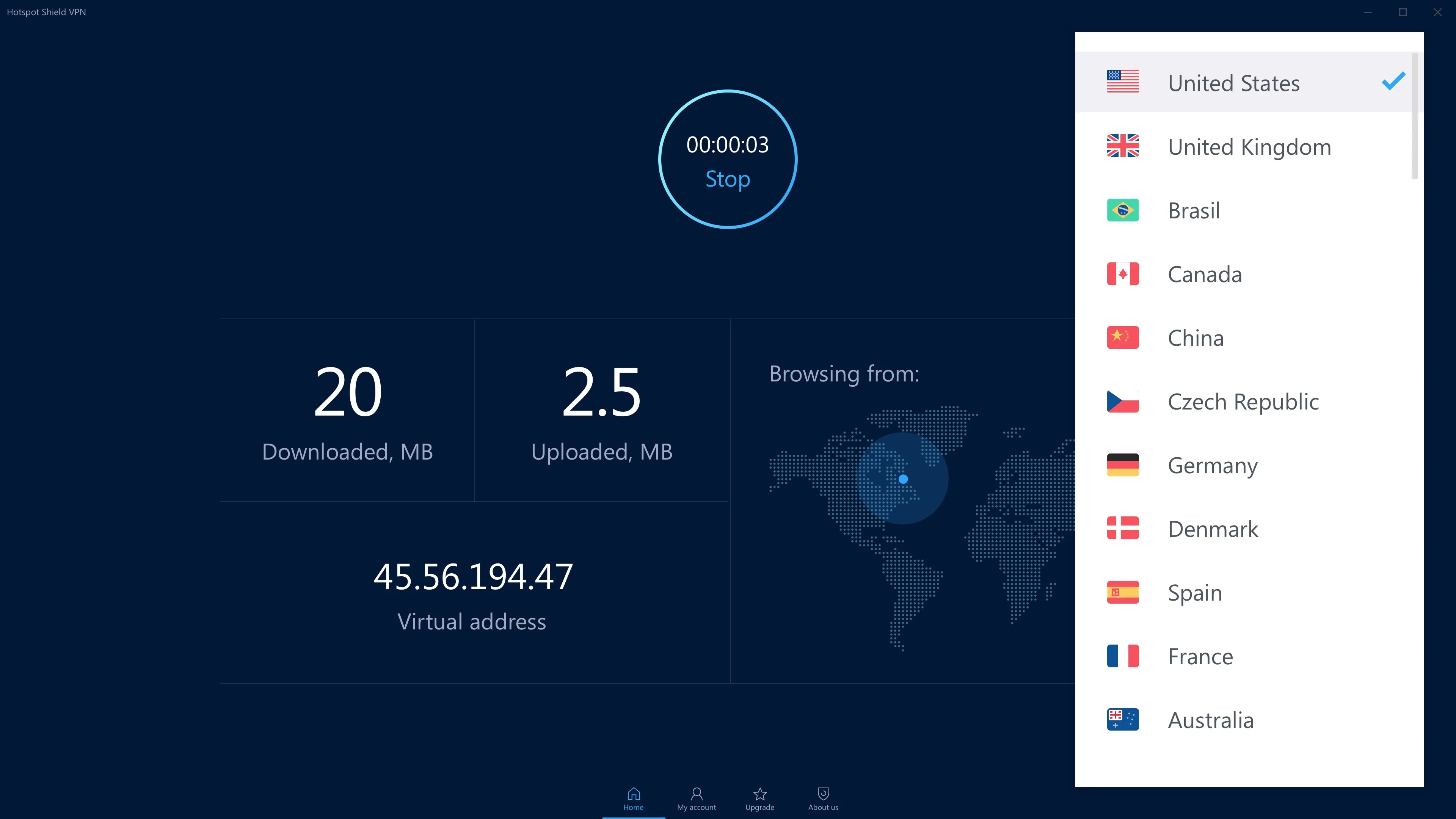 Hotspot Shield: лучший VPN screenshot 1