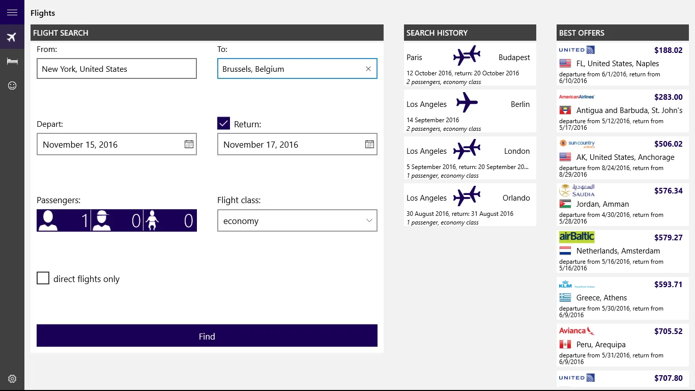 airtravel: Flights & Hotels screenshot 1