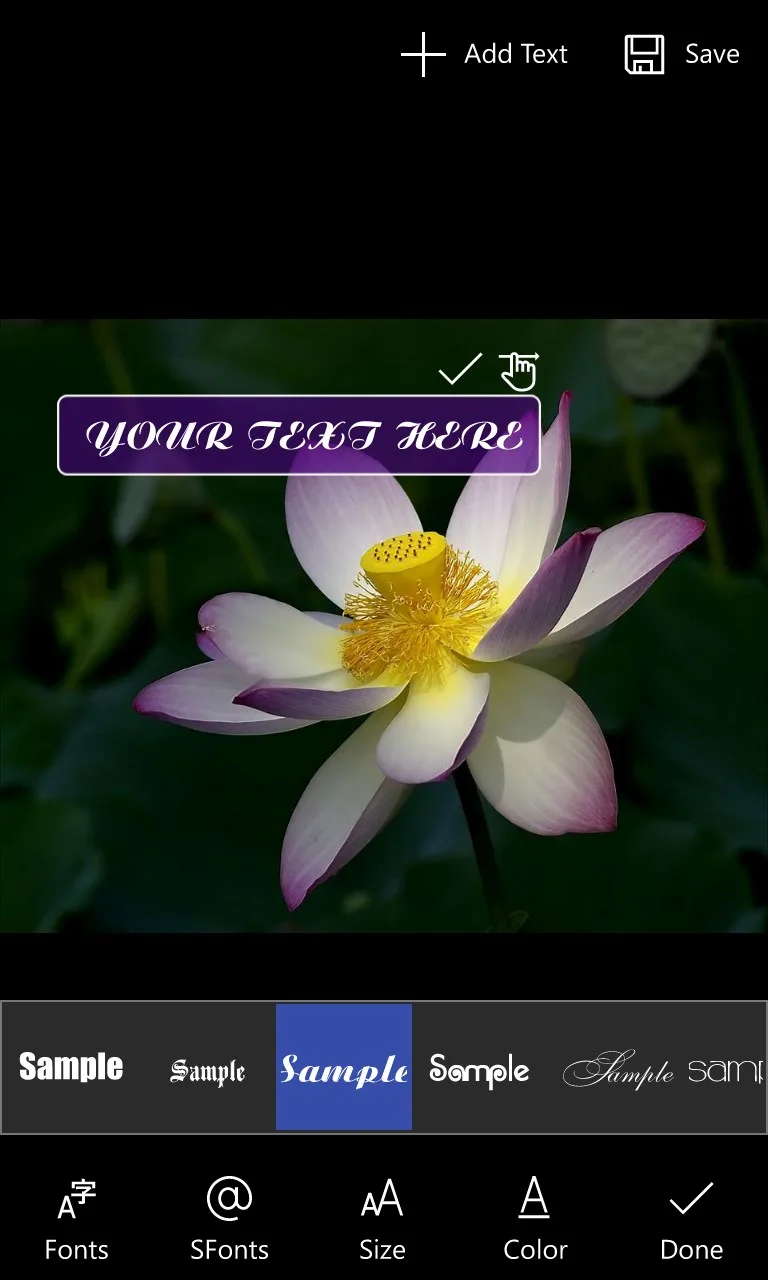 Photo & Text screenshot 1