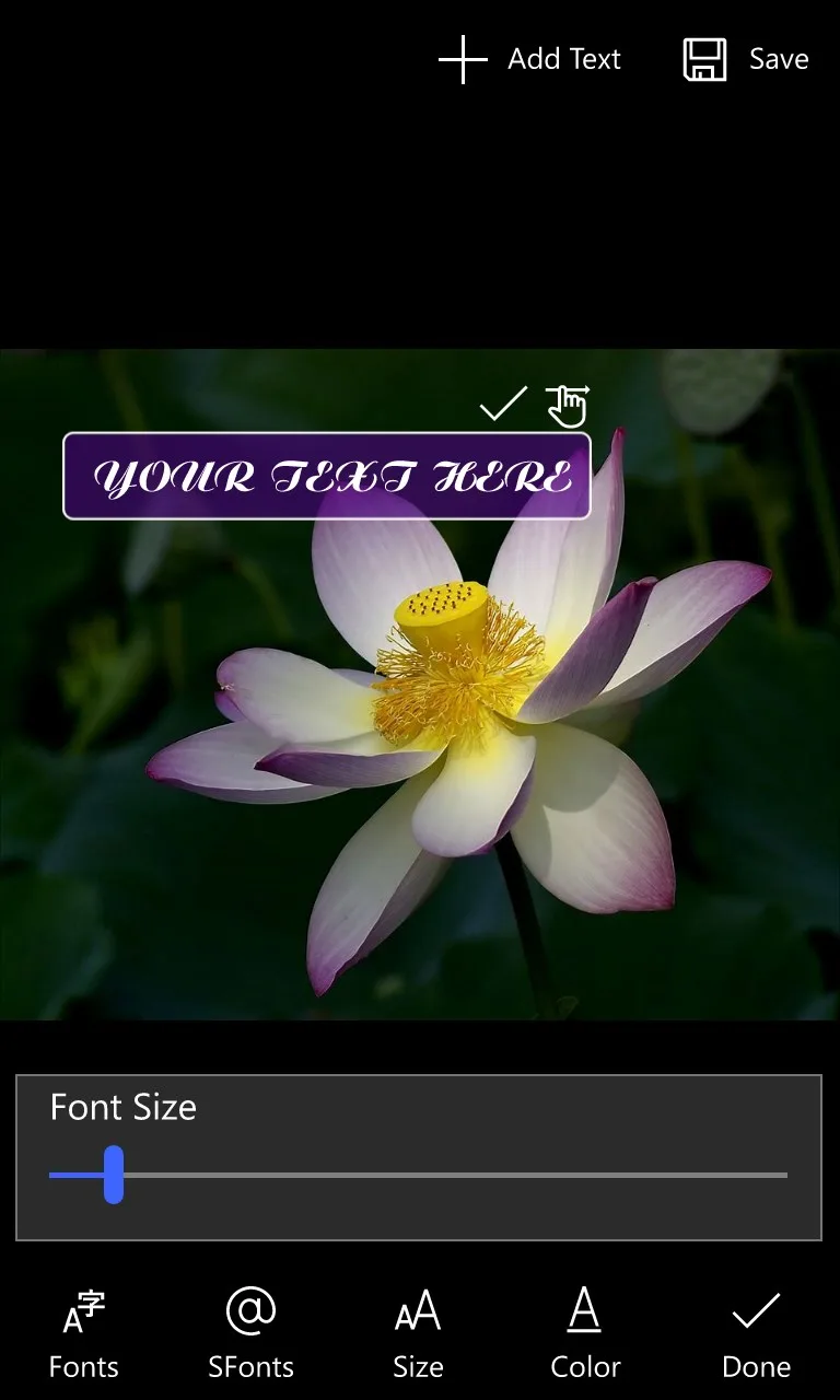 Photo & Text screenshot 2