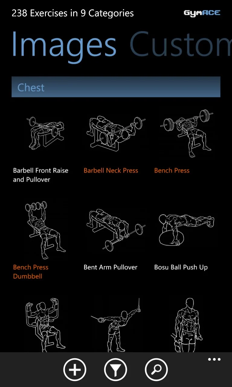 GymACE screenshot 2