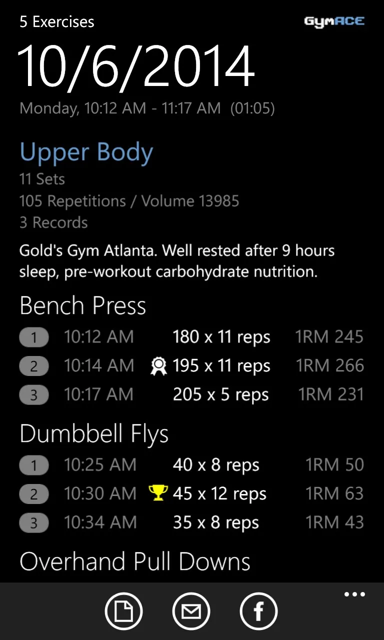 GymACE screenshot 3