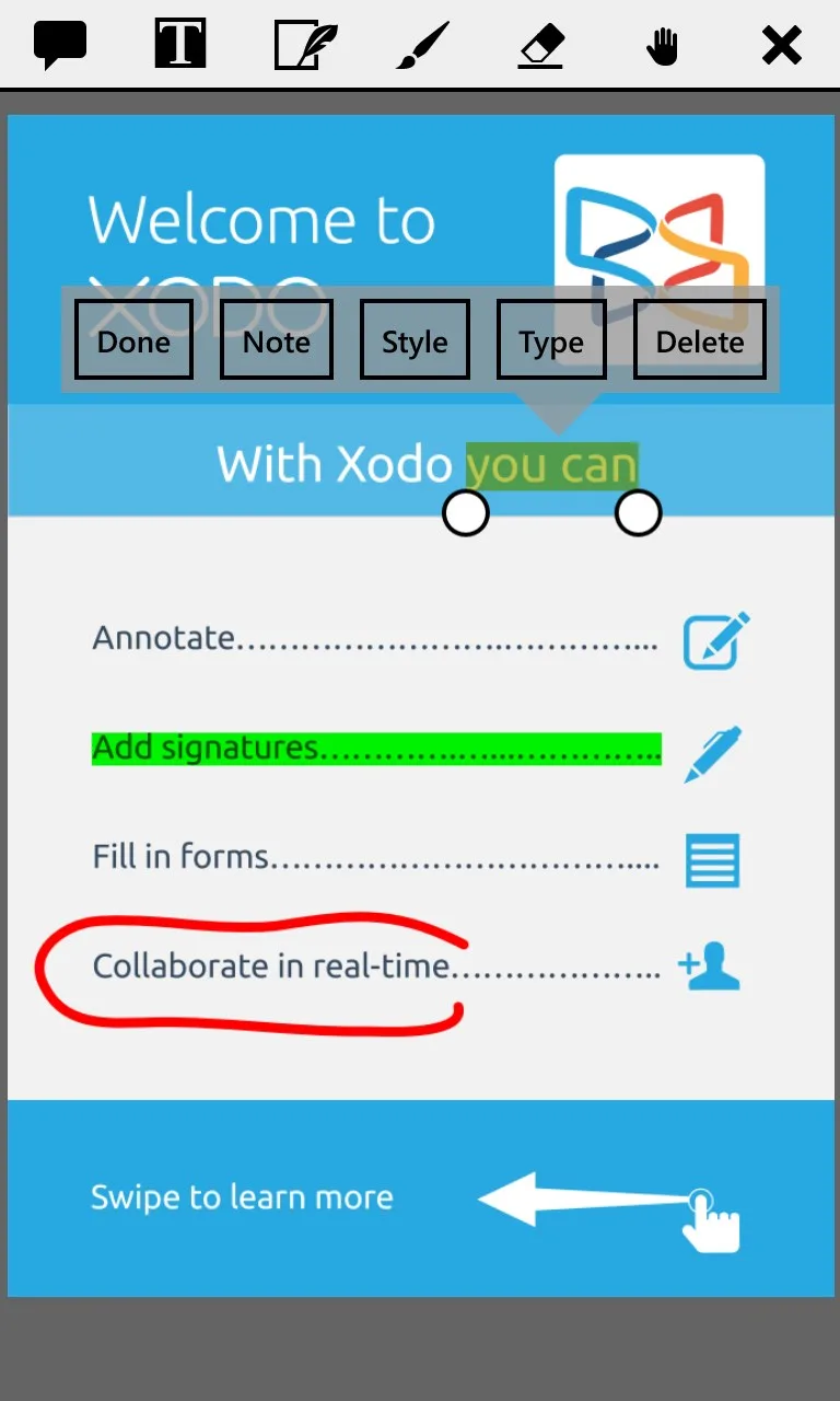 Xodo - PDF Reader & Editor screenshot 1