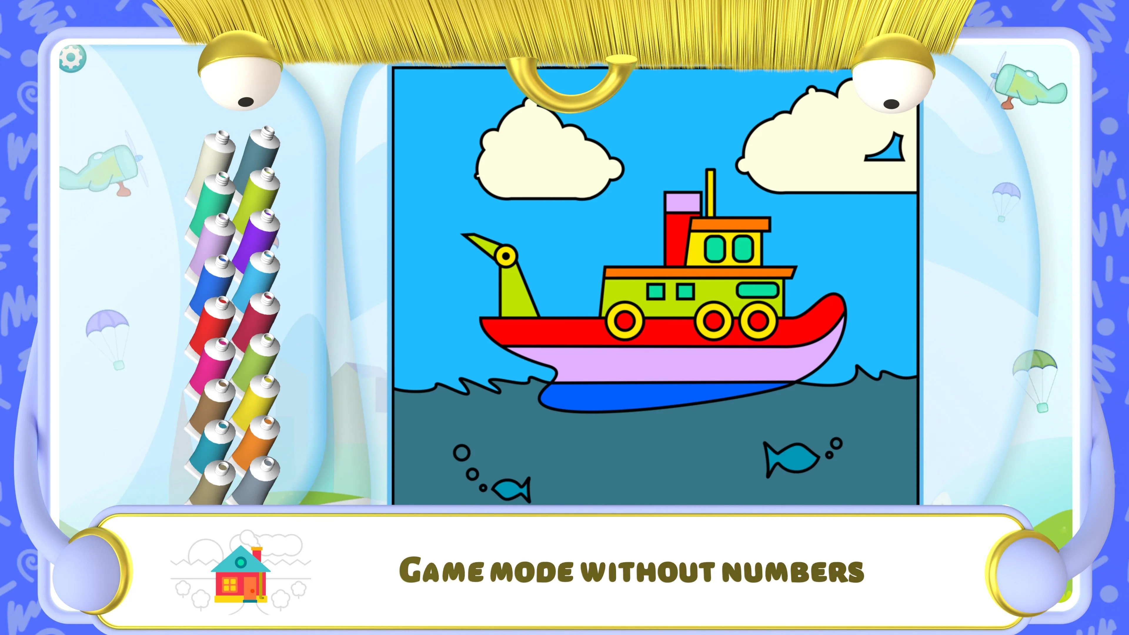 Colorear por números - Coche screenshot 4