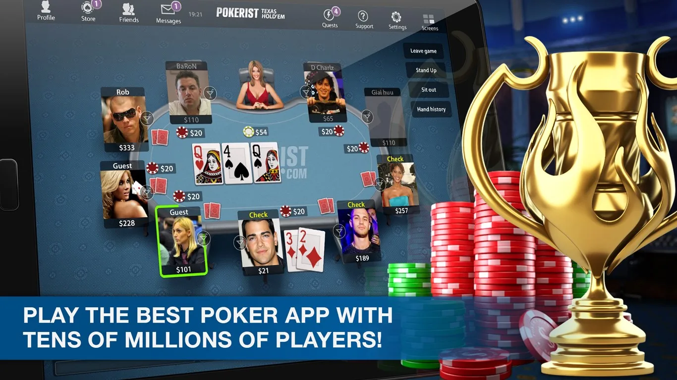Pokerist Texas Poker screenshot 2