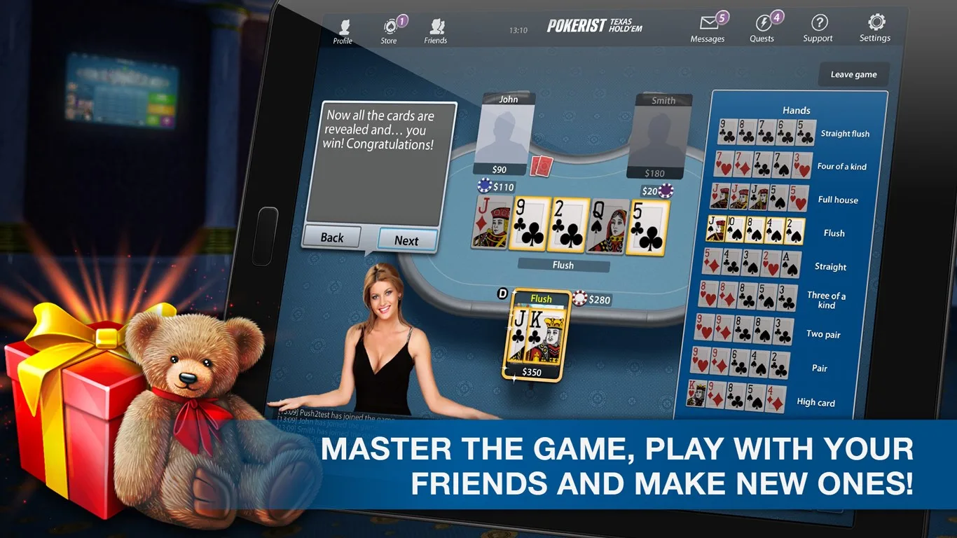Pokerist Texas Poker screenshot 4