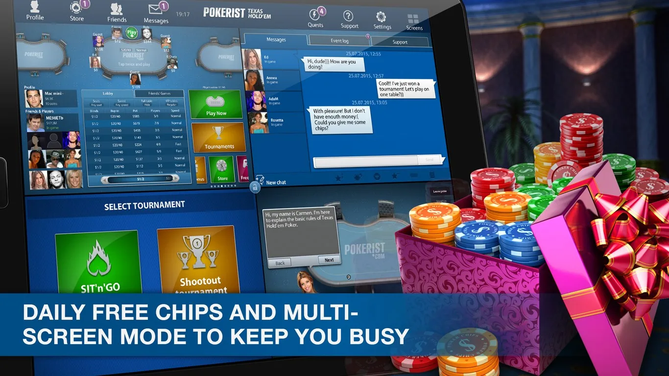 Pokerist Texas Poker screenshot 5