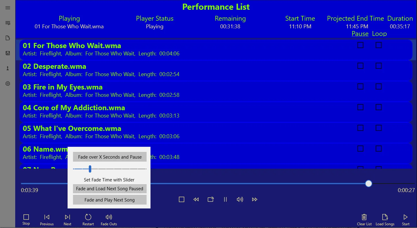 Live Performance Player screenshot 3