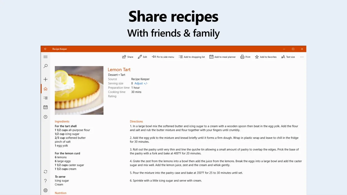 Recipe Keeper screenshot 4