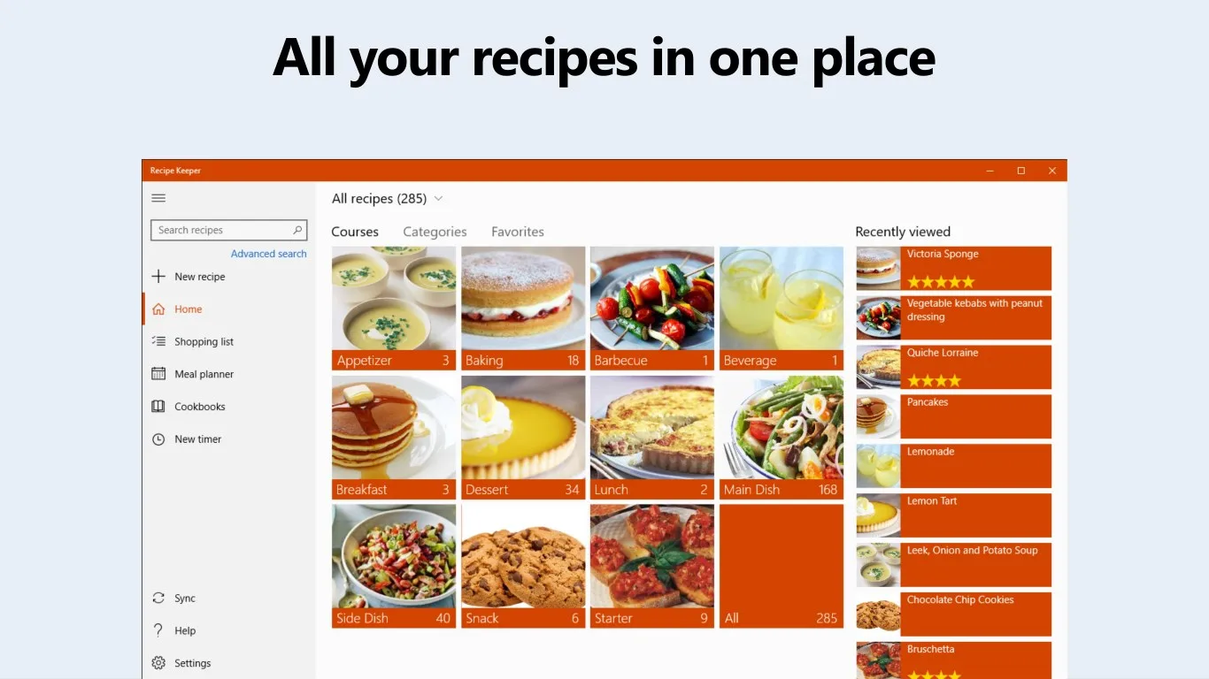 Recipe Keeper Pro screenshot 1