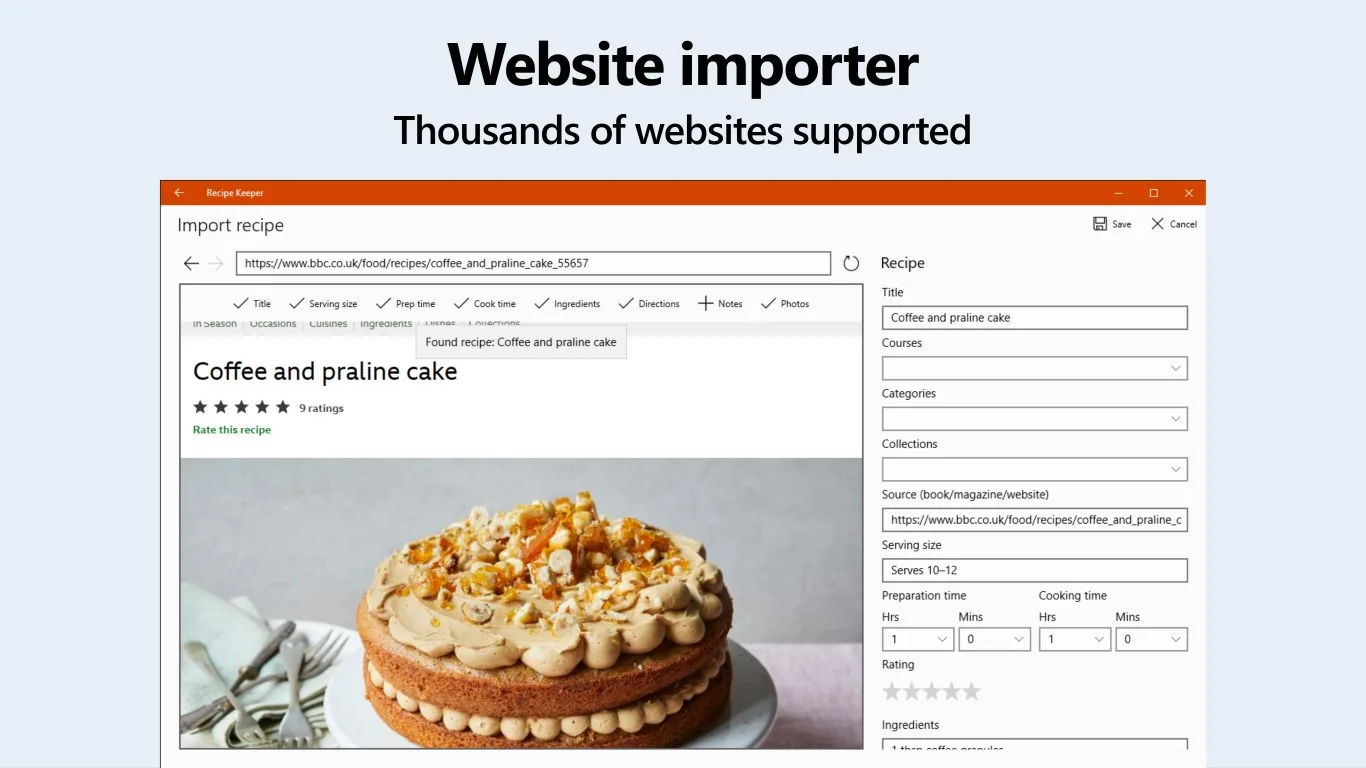 Recipe Keeper Pro screenshot 3