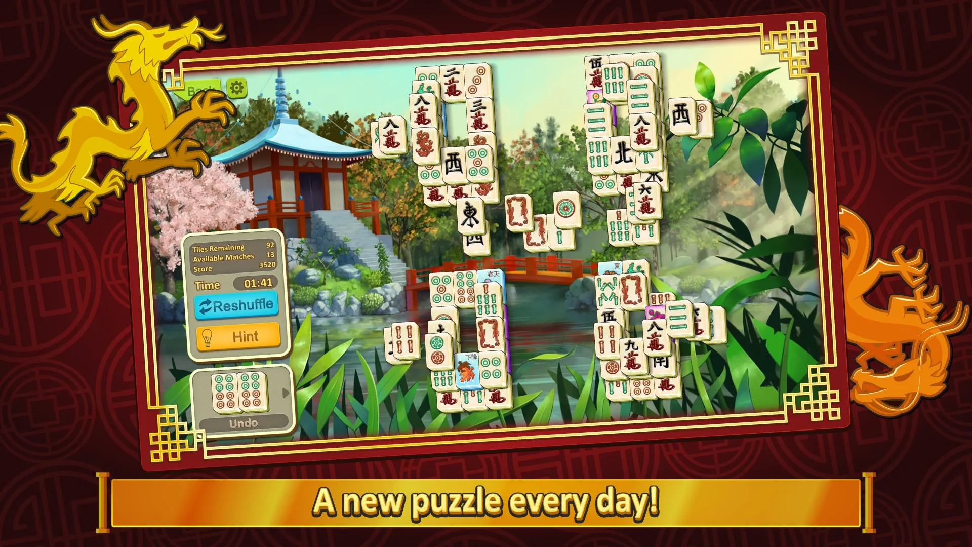 Simple Mahjong screenshot 1