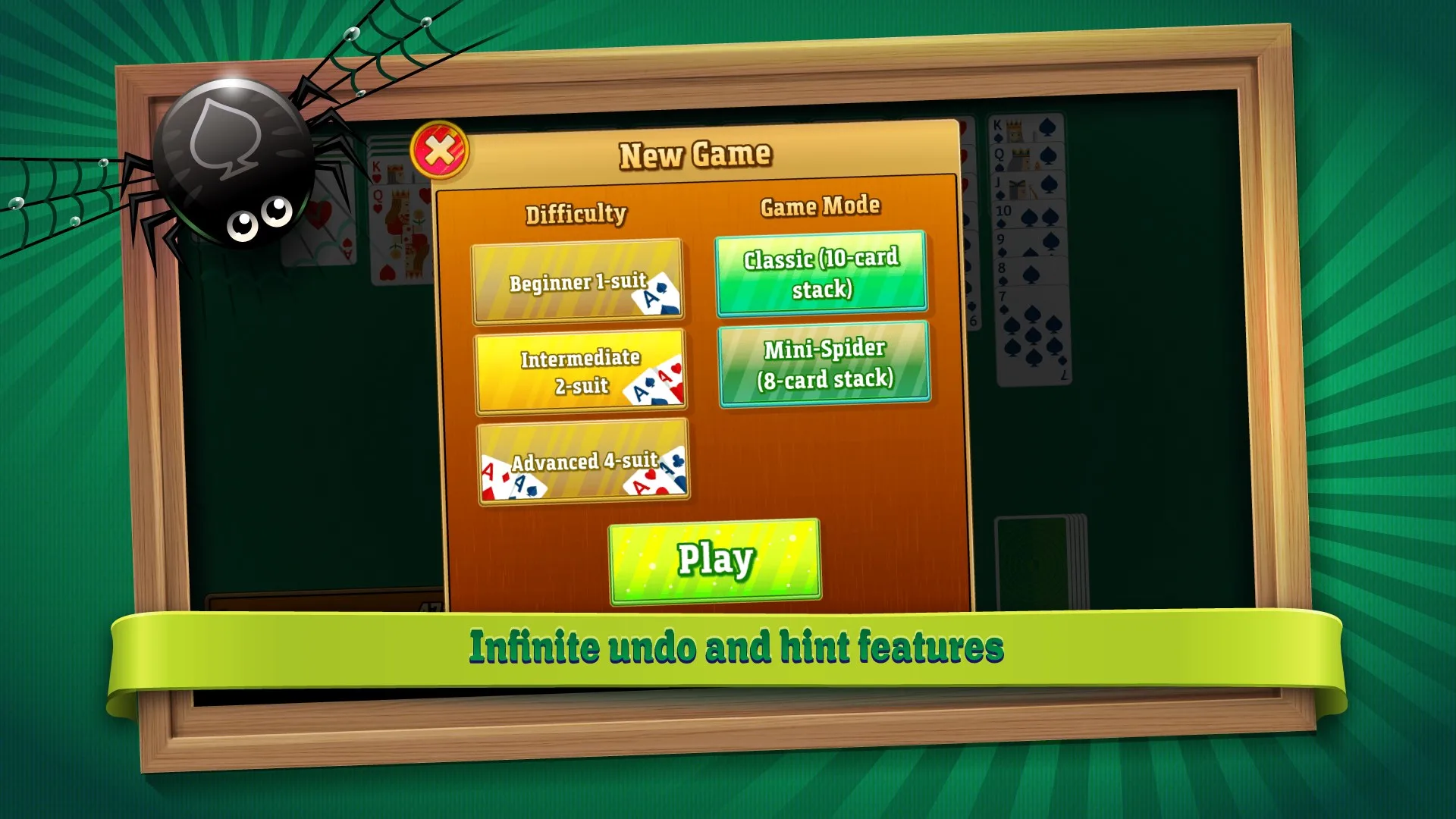 Simple Spider Solitaire screenshot 5