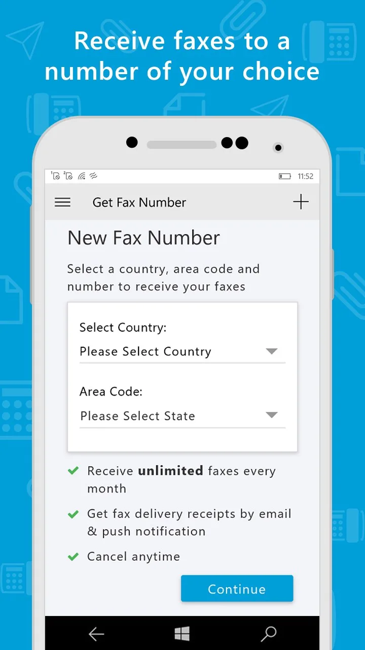 iFax App: Send Fax & Receive Faxes screenshot 4
