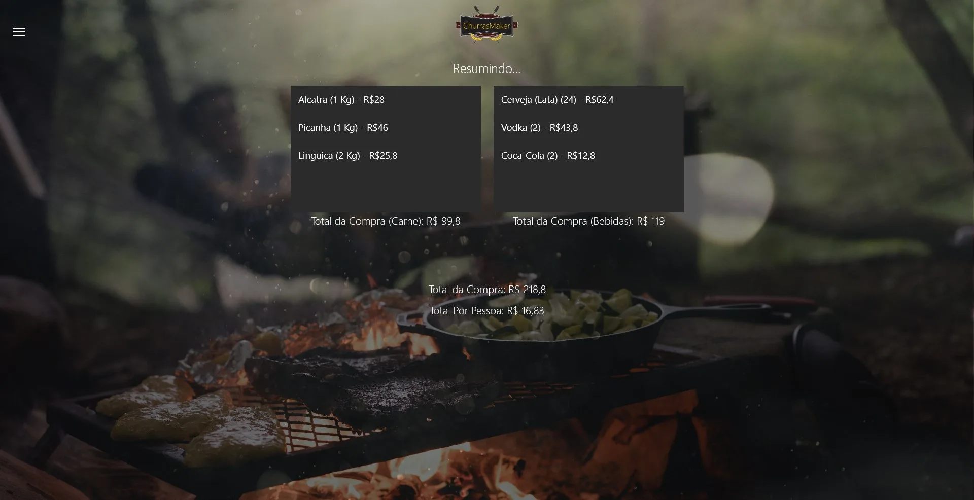 ChurrasMaker screenshot 4