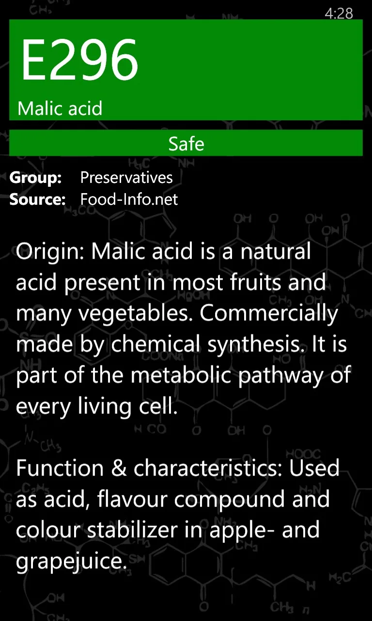 E-number: Food Additives screenshot 3