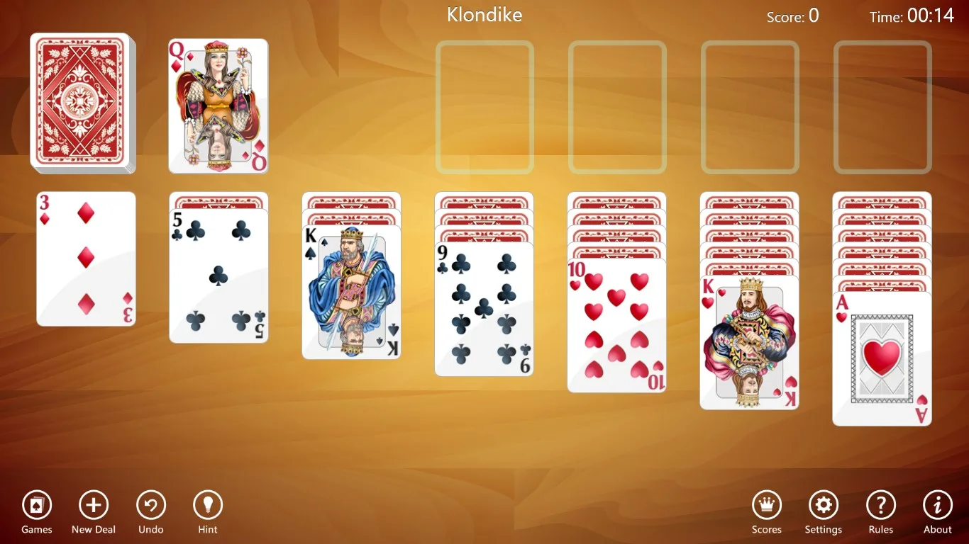 Коллекция пасьянсов. screenshot 1