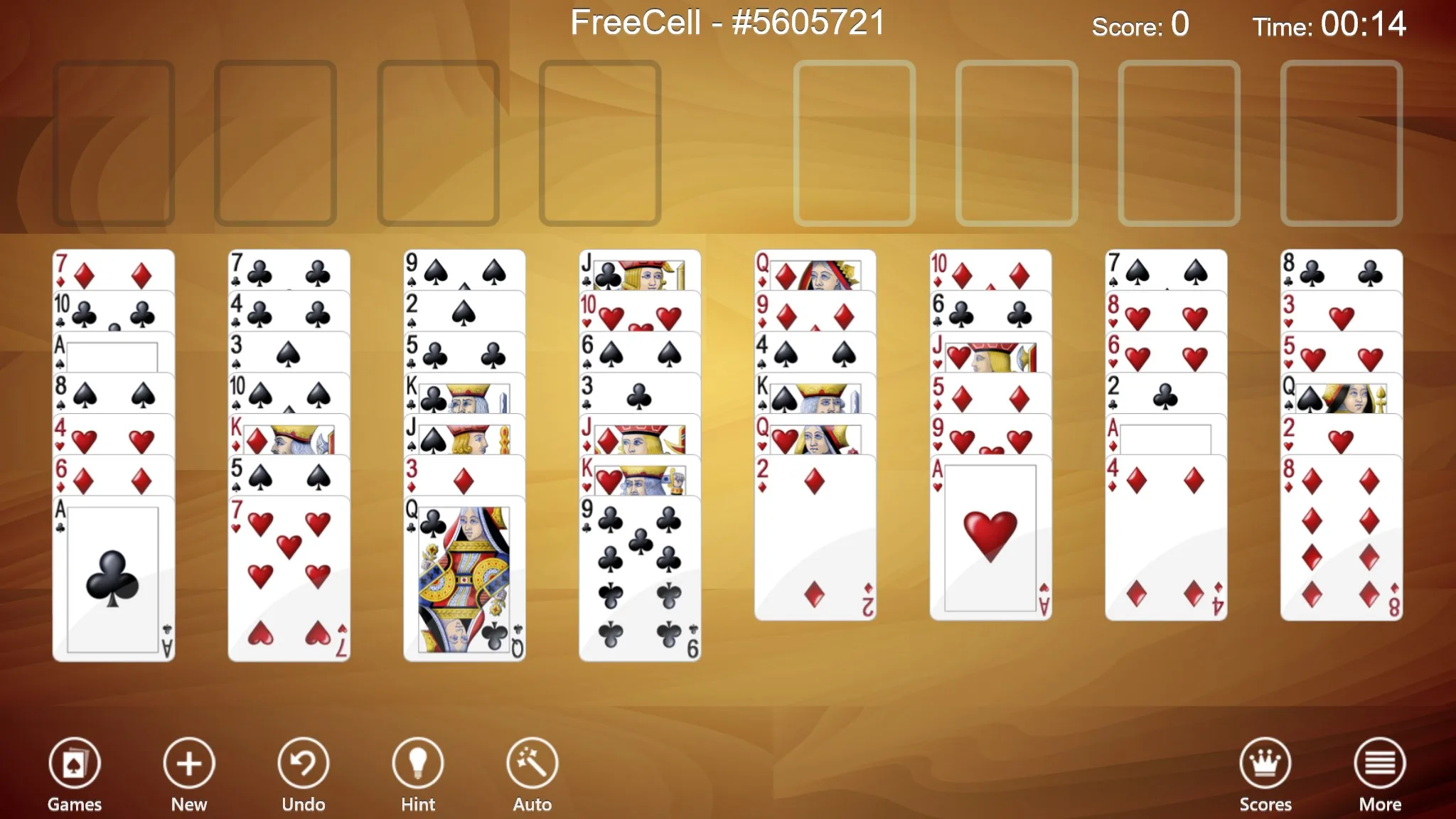 Солітер FreeCell screenshot 2