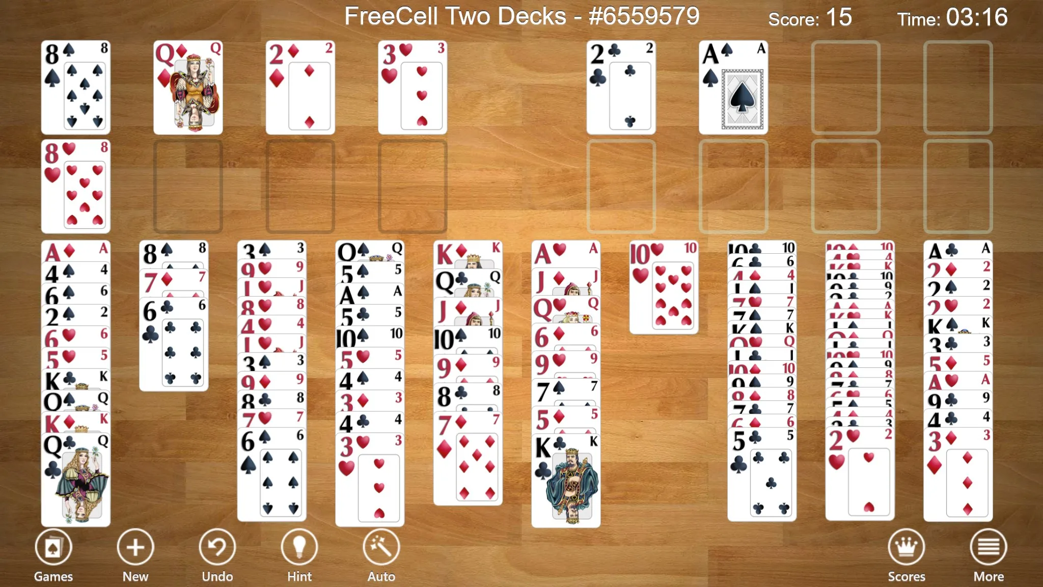 Солітер FreeCell screenshot 3