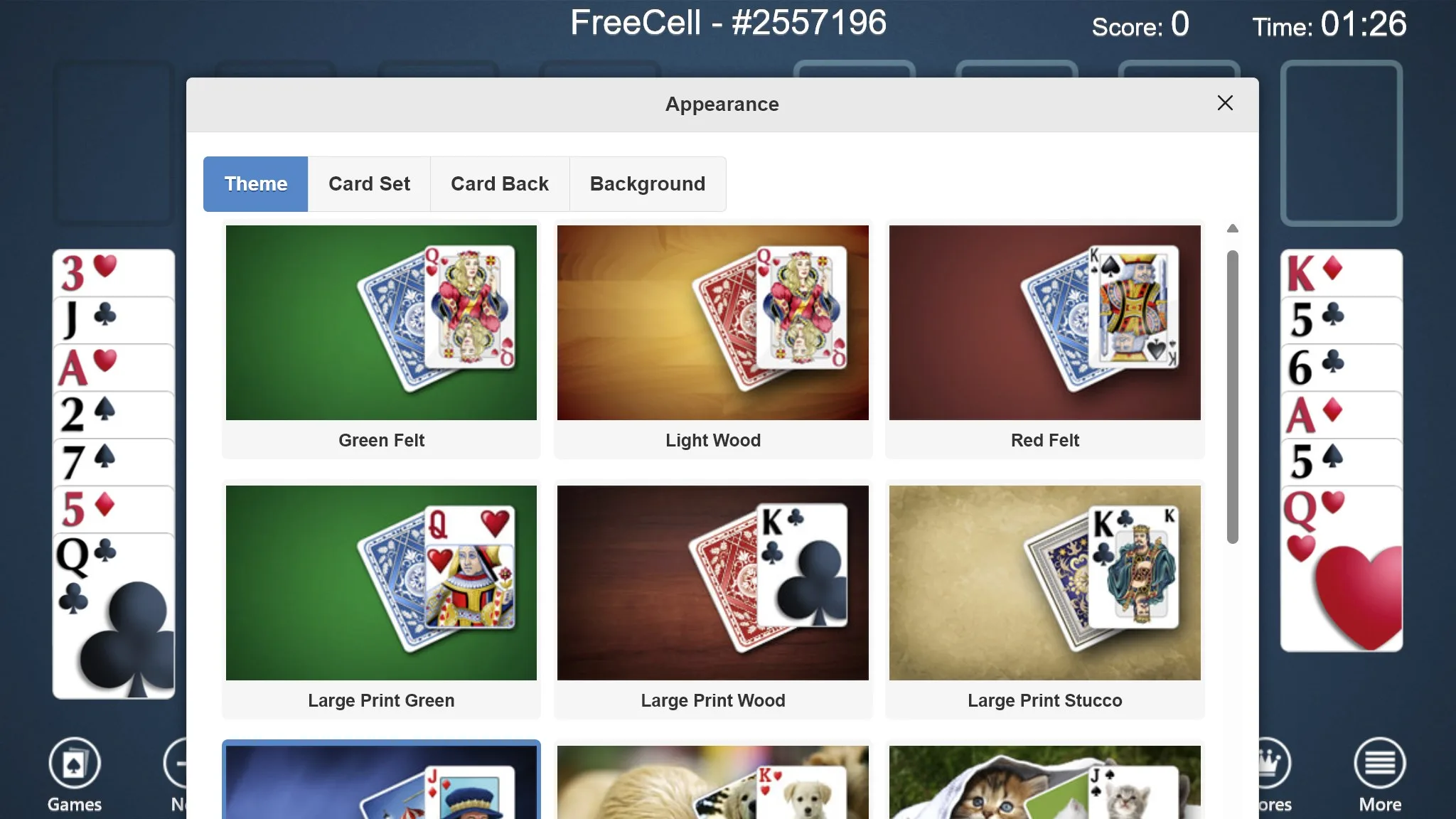 Солітер FreeCell screenshot 5
