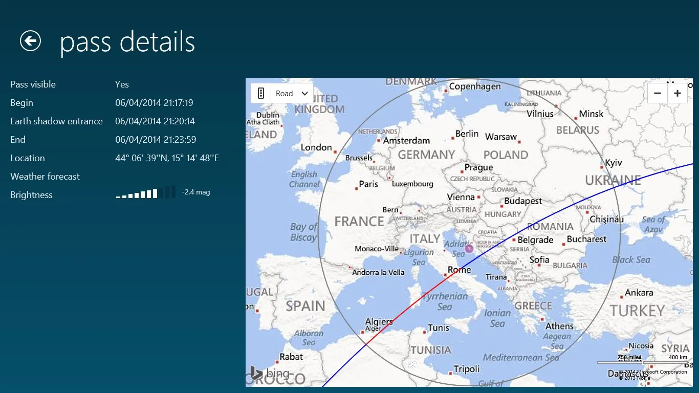 ISS Tracker screenshot 2