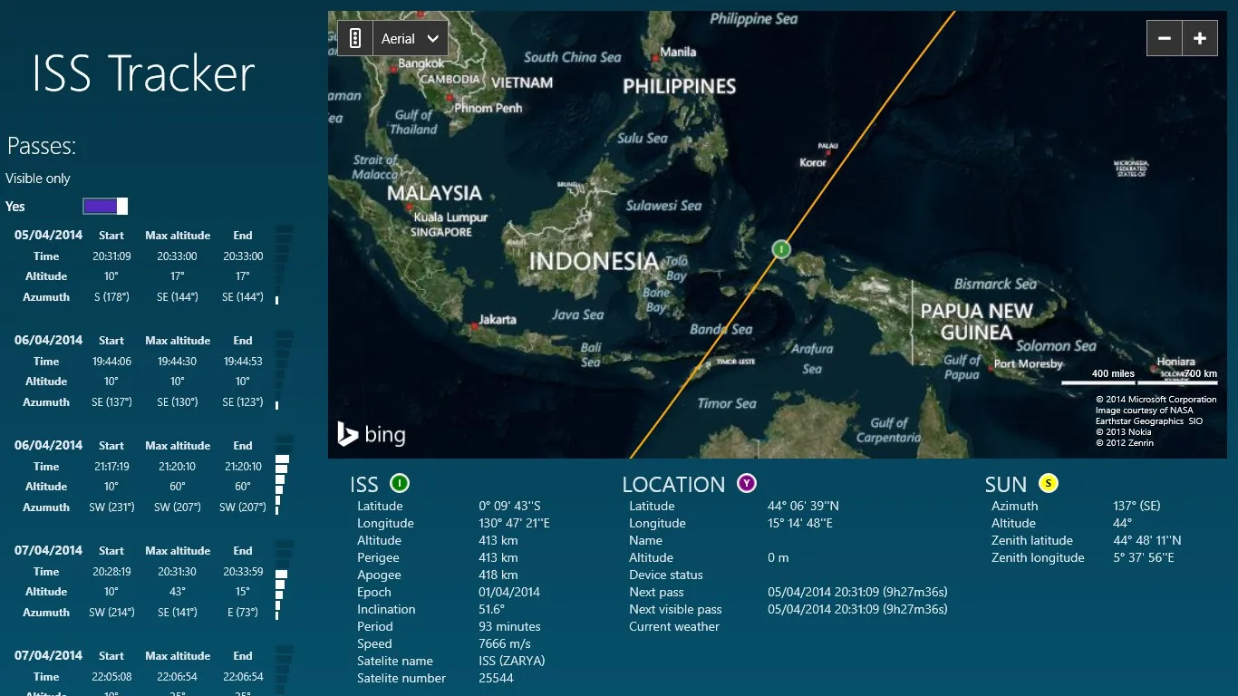 ISS Tracker screenshot 3
