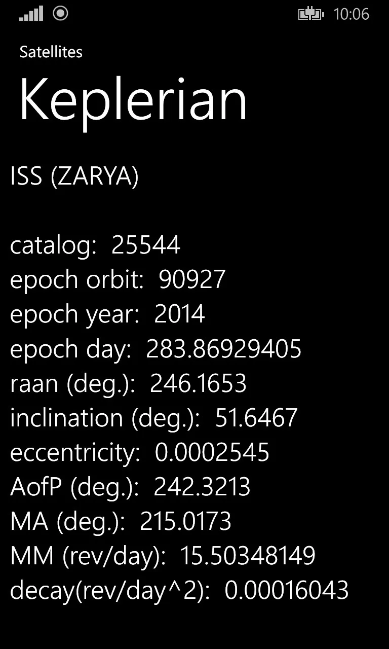 Satellite Tracking screenshot 5
