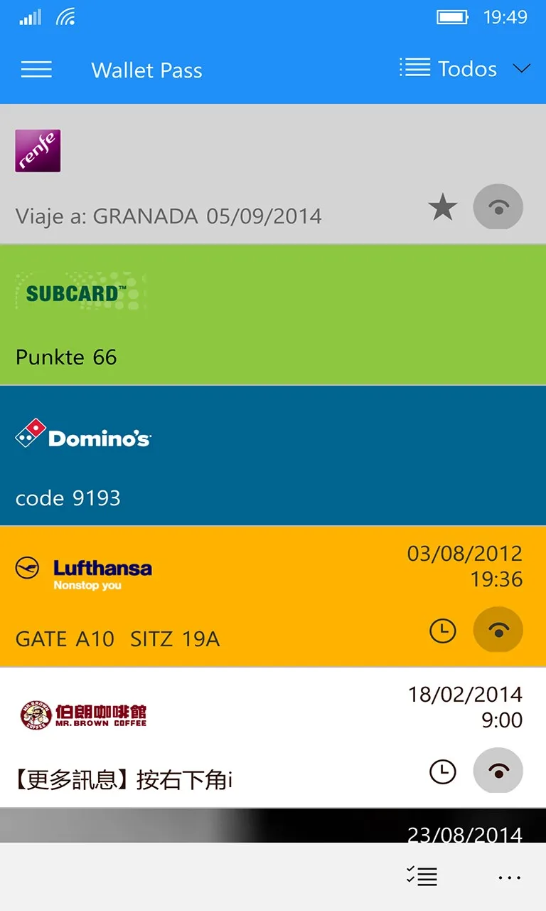 Wallet Pass screenshot 5
