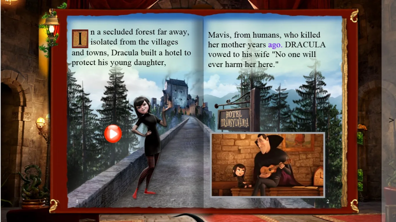 Hotel Transylvania Movie BooClips Lite screenshot 1