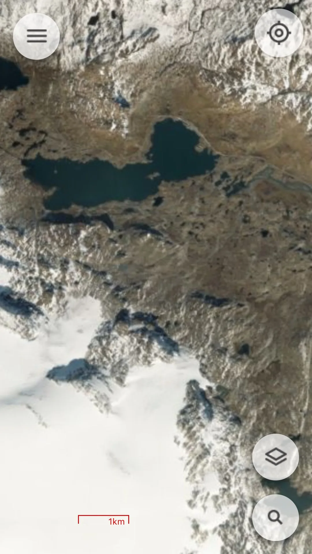 Norgeskart screenshot 2