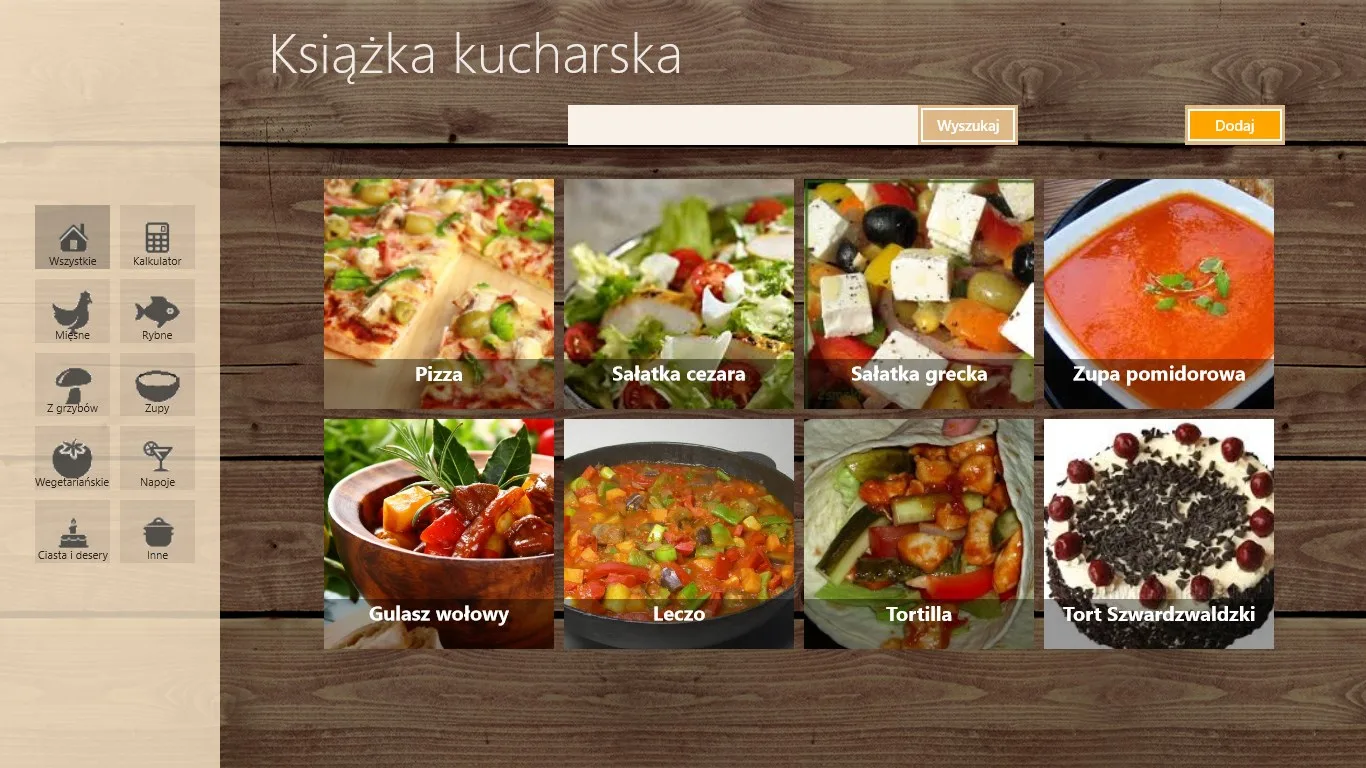 Moja książka kucharska screenshot 1