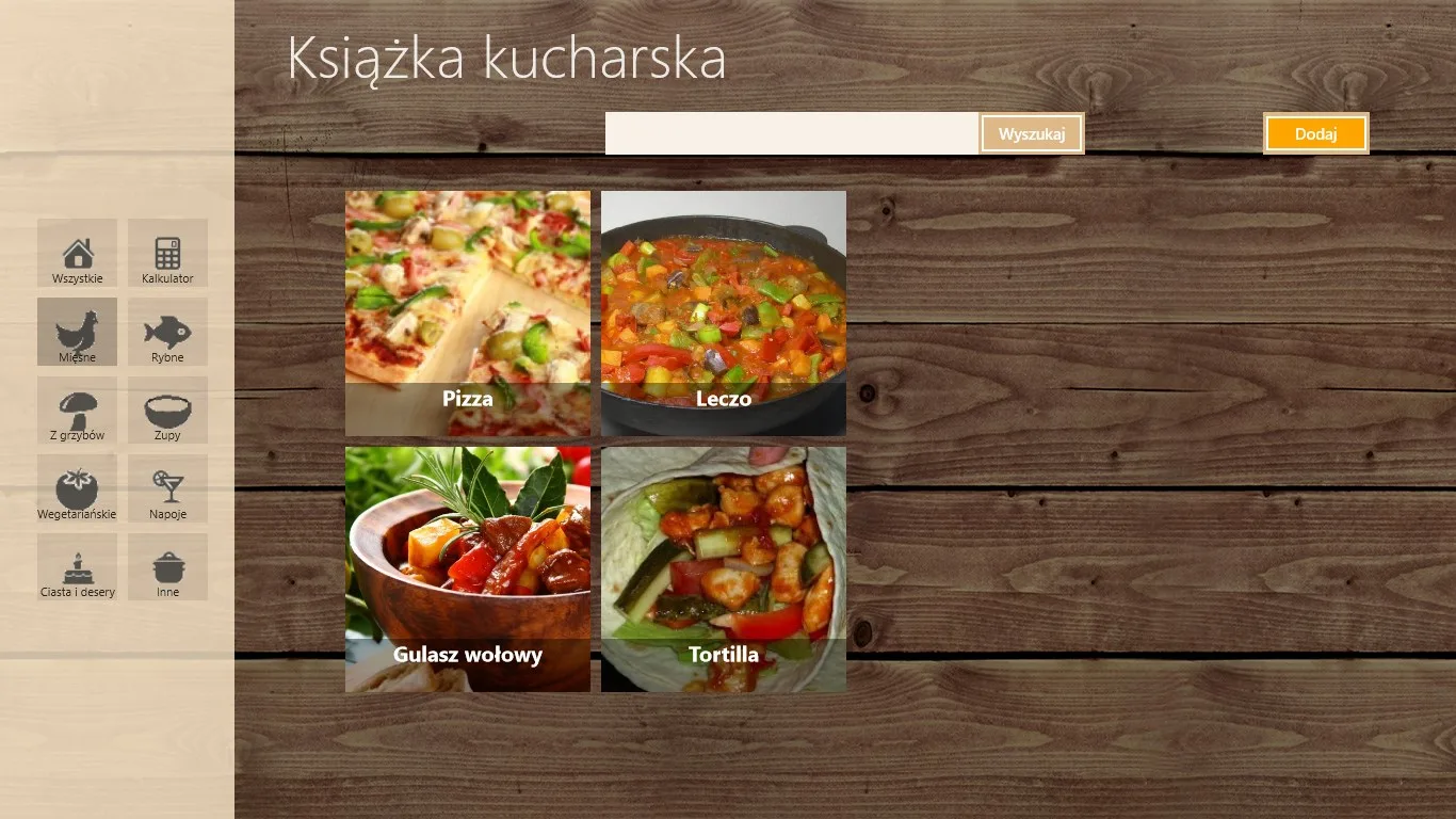 Moja książka kucharska screenshot 2
