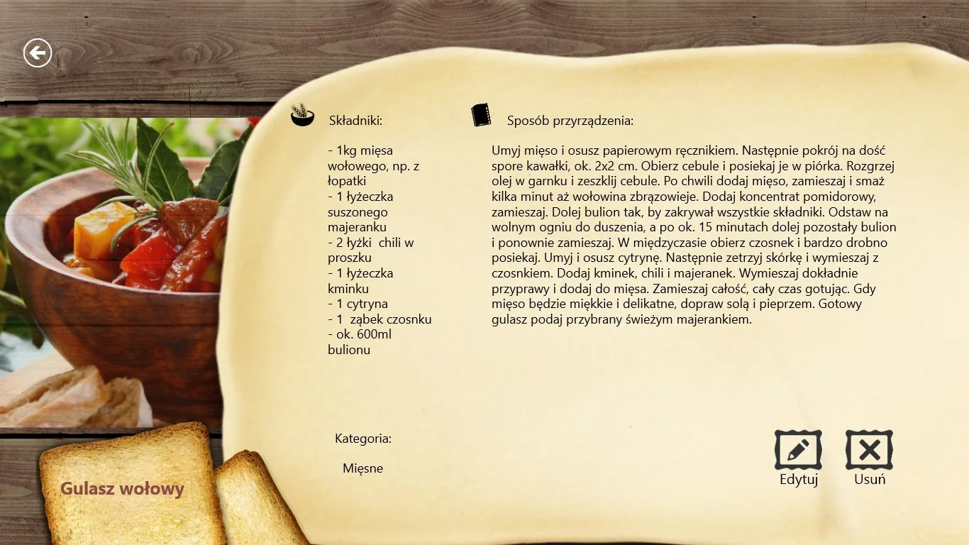 Moja książka kucharska screenshot 4