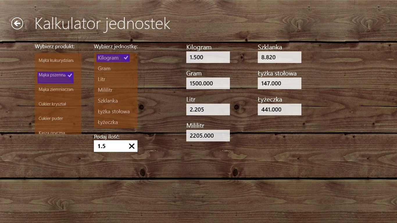 Moja książka kucharska screenshot 5