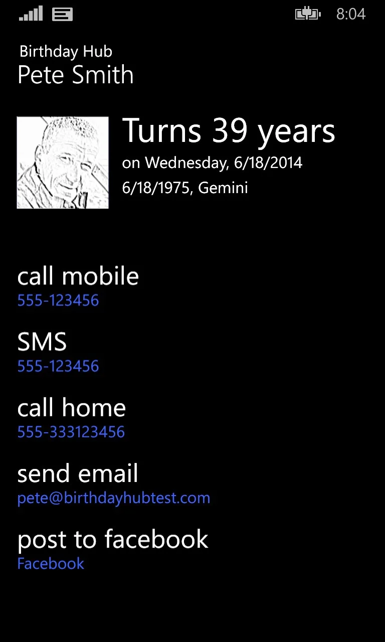 Birthday Hub screenshot 5