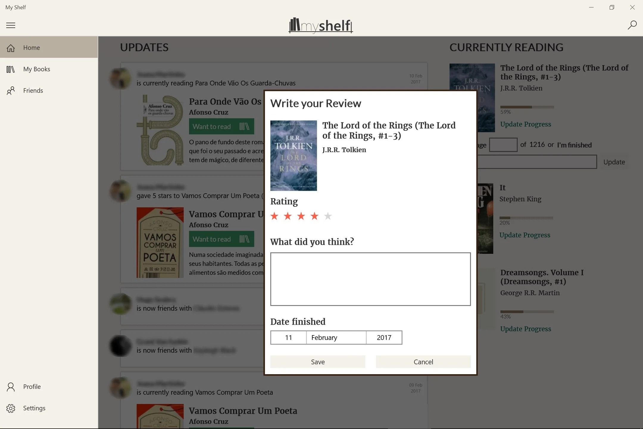 My Shelf screenshot 3