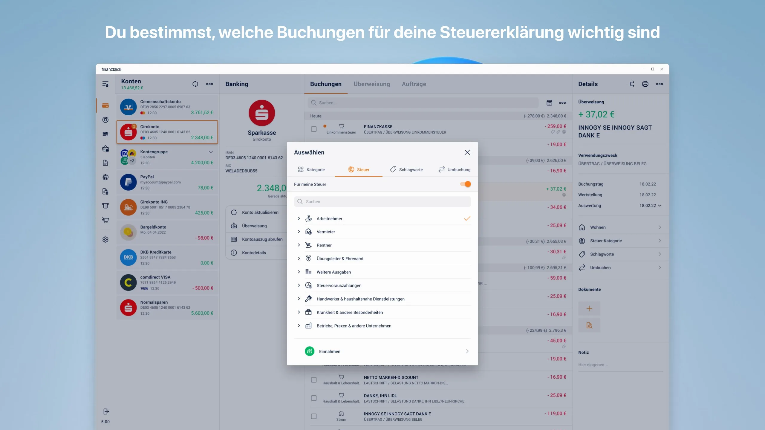 finanzblick screenshot 2