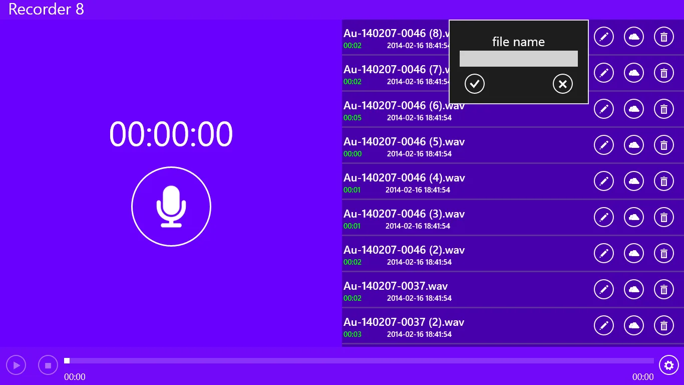 Grabadora 8 screenshot 2