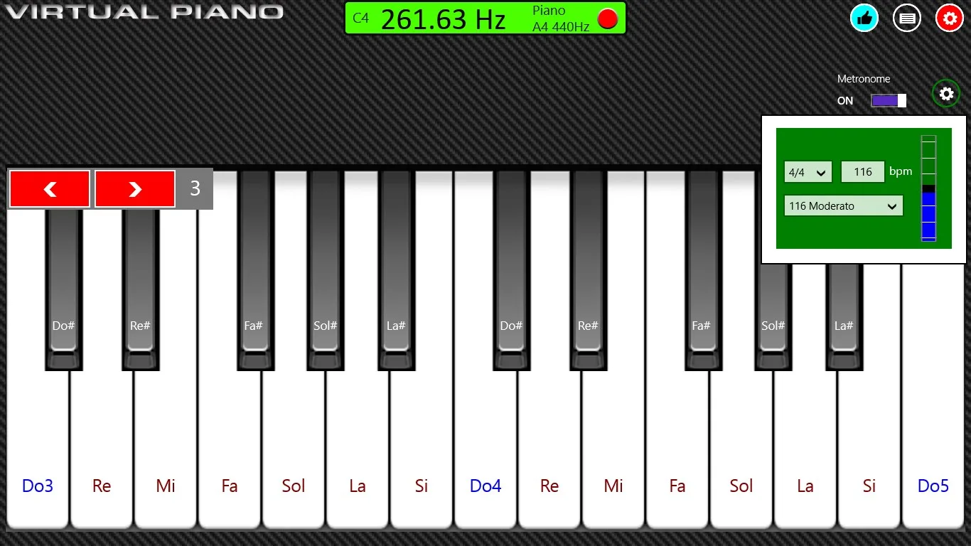 Virtual Piano screenshot 3