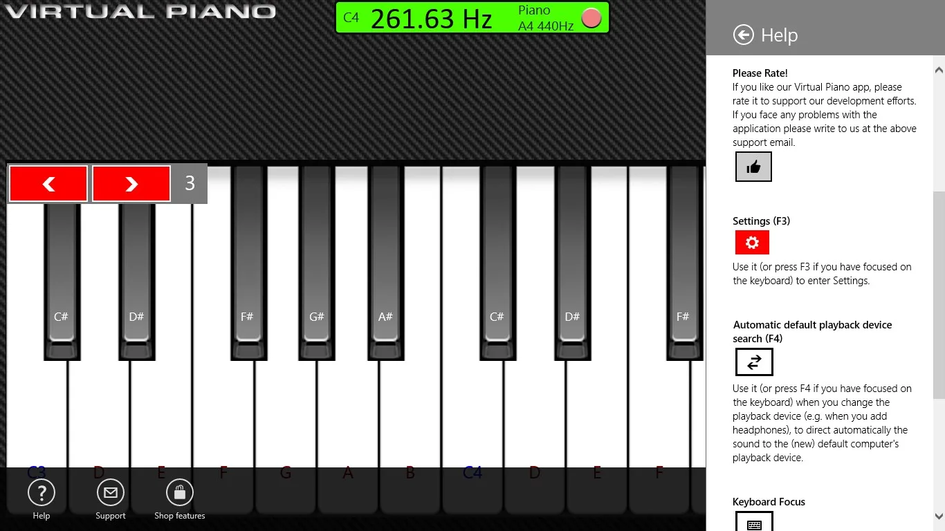 Virtual Piano screenshot 5